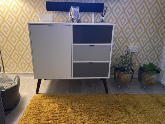 Three Drawer Storage Cabinet