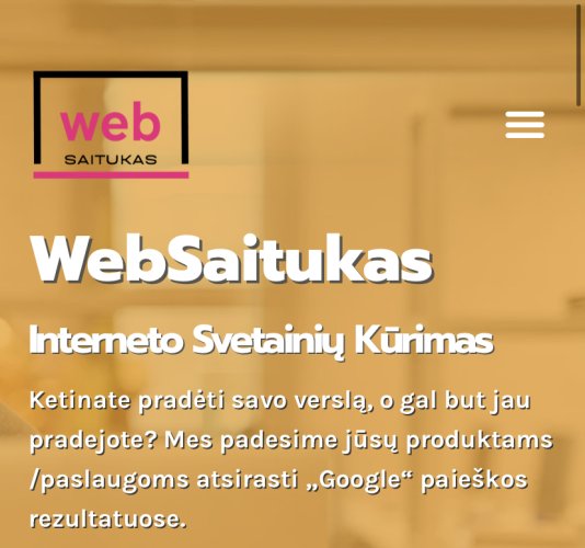 Internetinių svetainių kūrimas, Londone - WebSaitukas